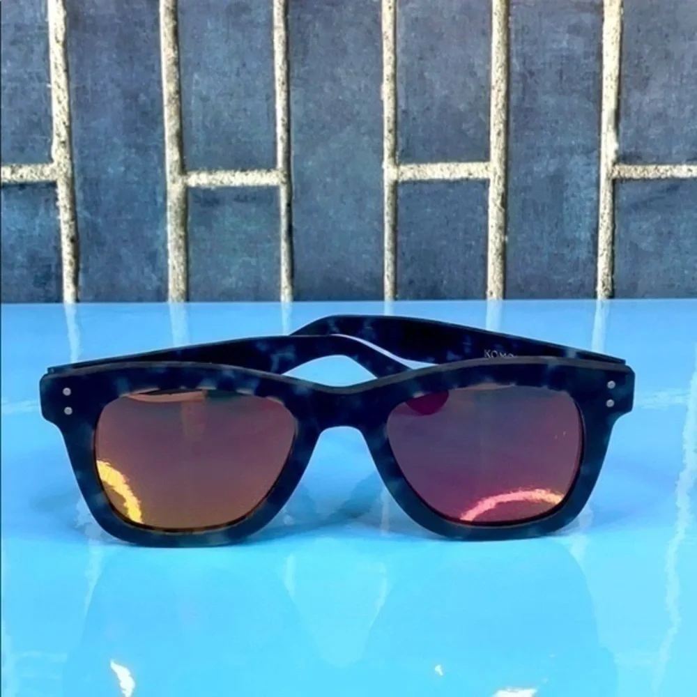 Men’s KOMONO Allen Black/Blue New Sunglasses